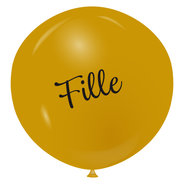 Ballon géant fille