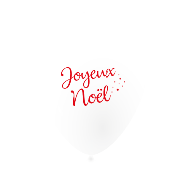 Ballon joyeux Noël