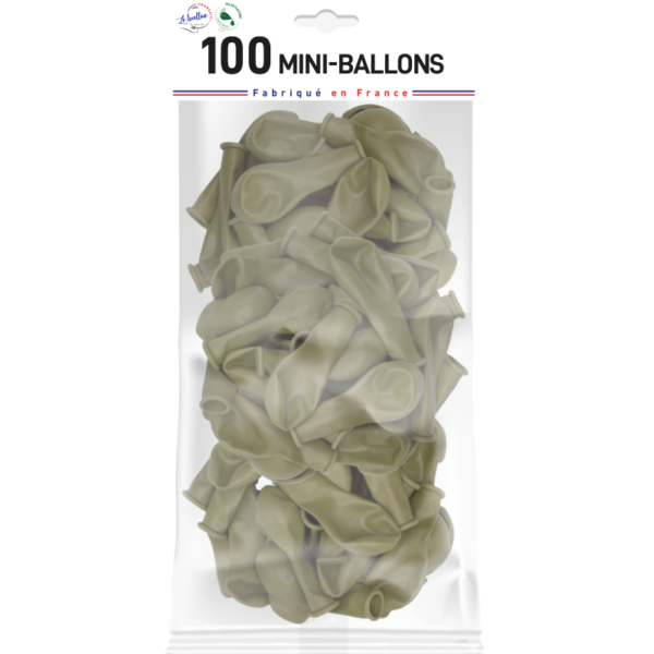 Mini-ballon kaki opaque – Image 3