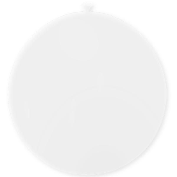 Ballon cristal transparent