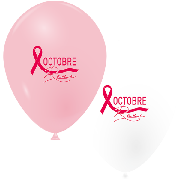 Ballon octobre rose