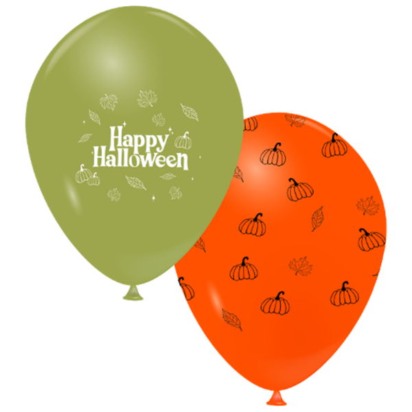 Ballons happy halloween