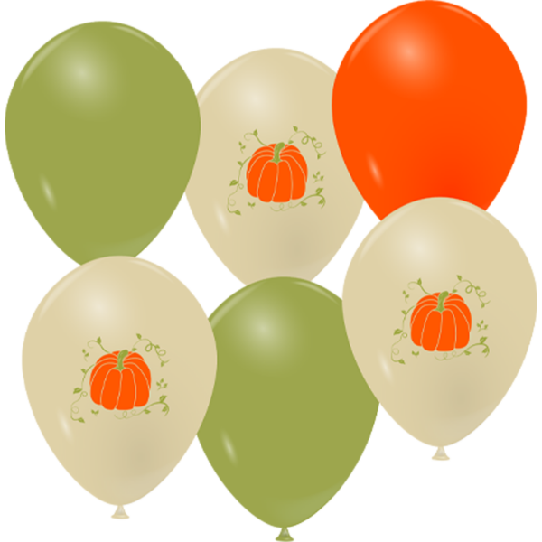 Ballons citrouille