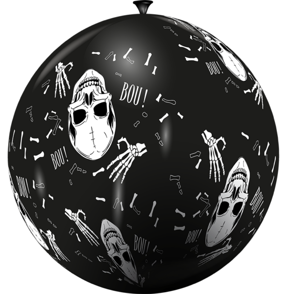 Ballon géant squelettes