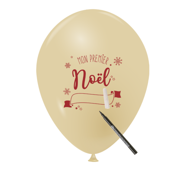 Ballon mon premier Noël