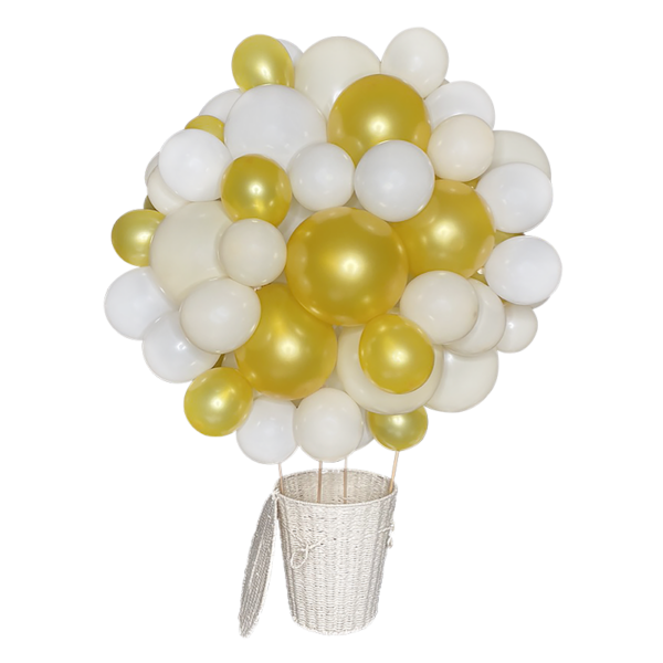 Montgolfière en ballons