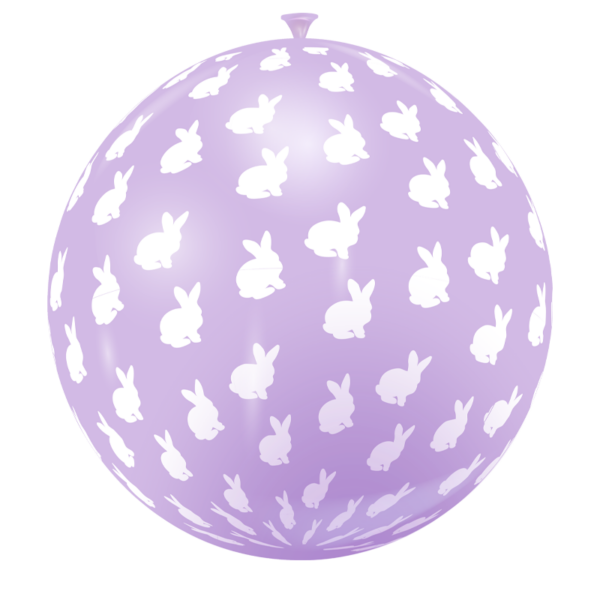 Ballon géant lapin de Pâques
