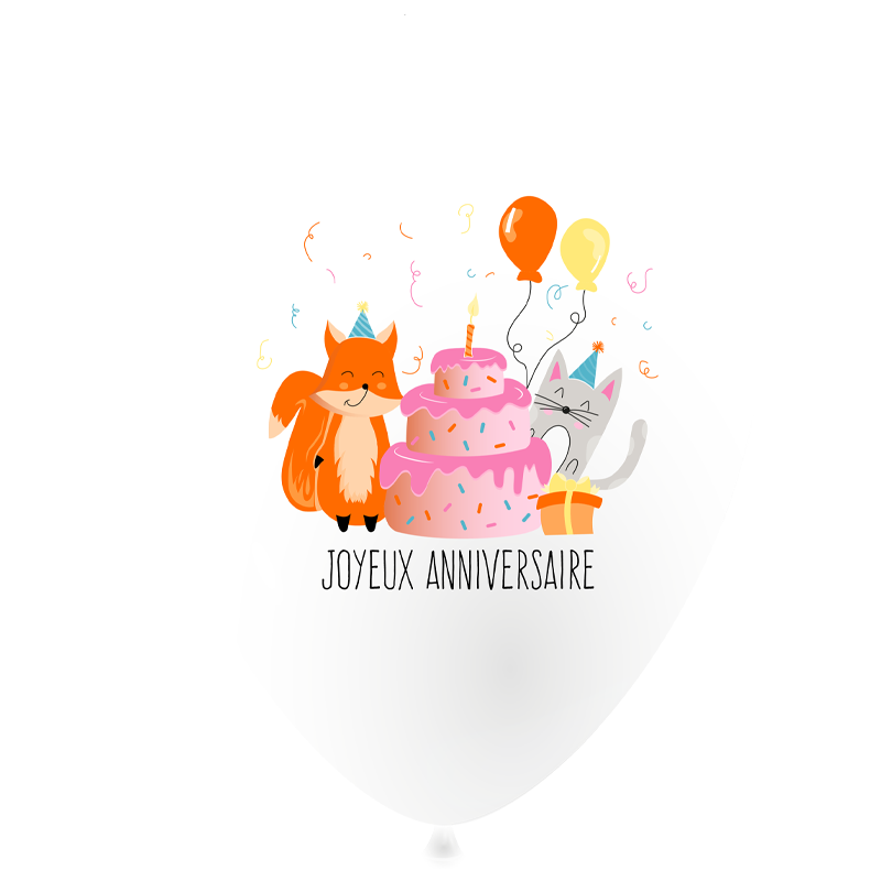 Featured image for “Ballon joyeux anniversaire”