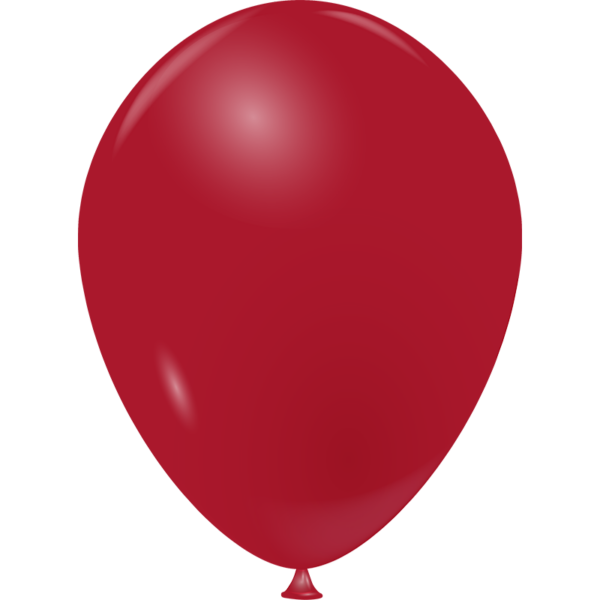 Ballon rouge piquant opaque