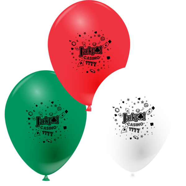 Ballon ambiance casino