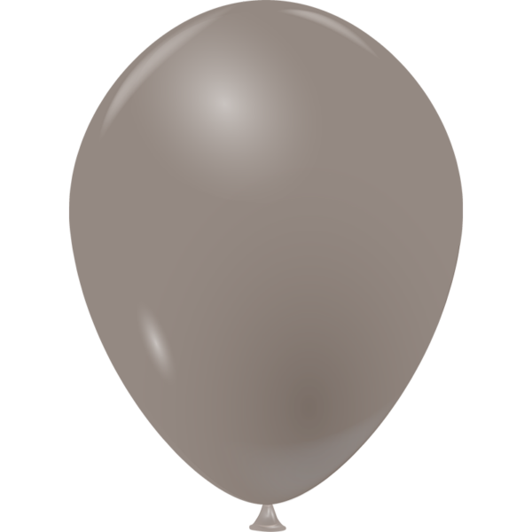 Ballon gris anthracite opaque