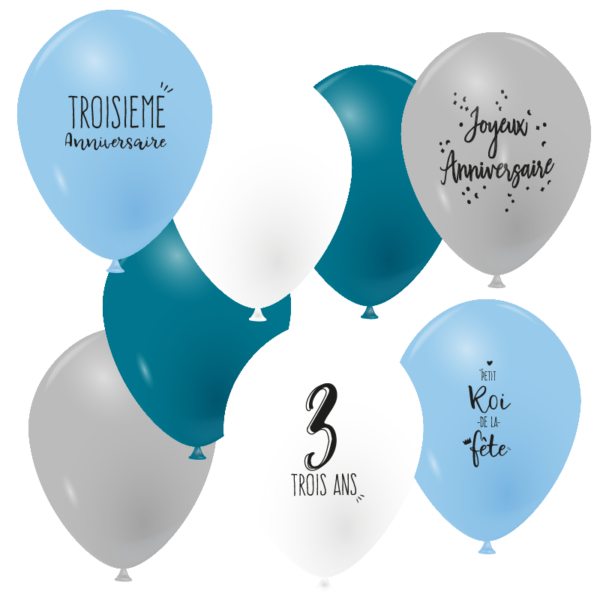 Ballons roi de la fête – Image 3