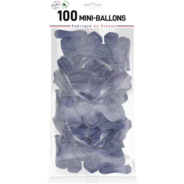 Mini-ballon bleu marine – Image 3