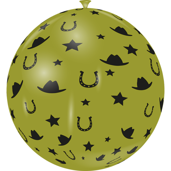 Ballon chevauchée sauvage