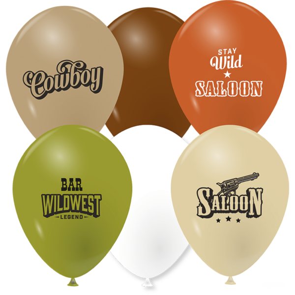 Ballons l'ombre du cow-boy