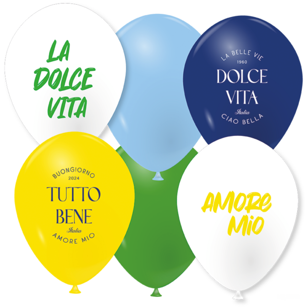 Ballons le parfum de la dolce vita