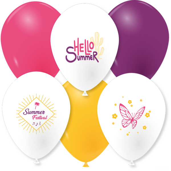 Ballons hello summer