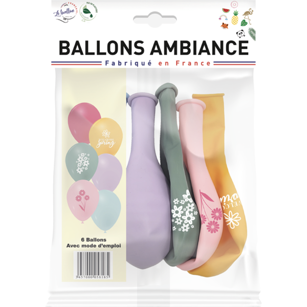 Ballons voyage floral – Image 2