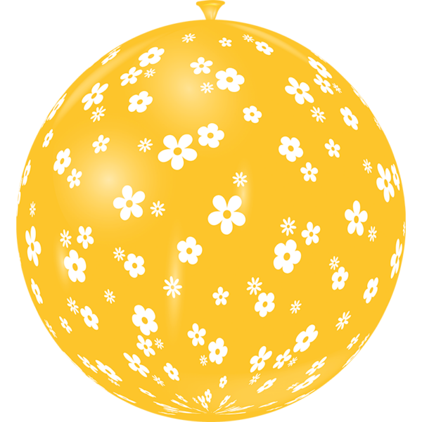 Ballon pâquerettes