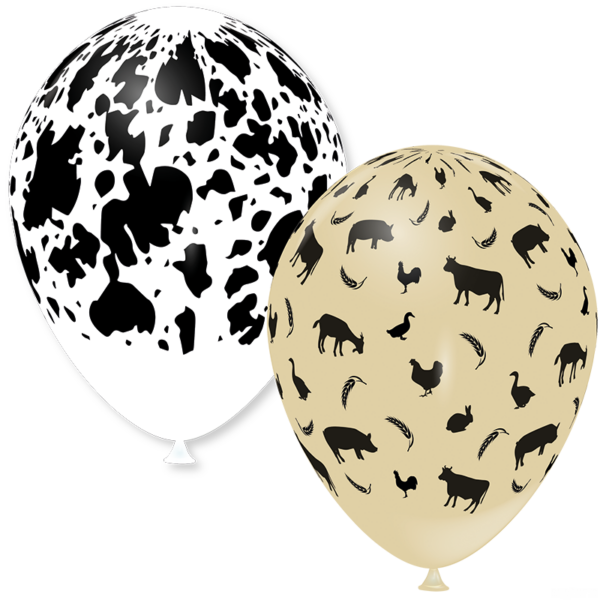 Ballons les amis de la prairie