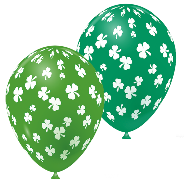 Ballon trèfles en fête