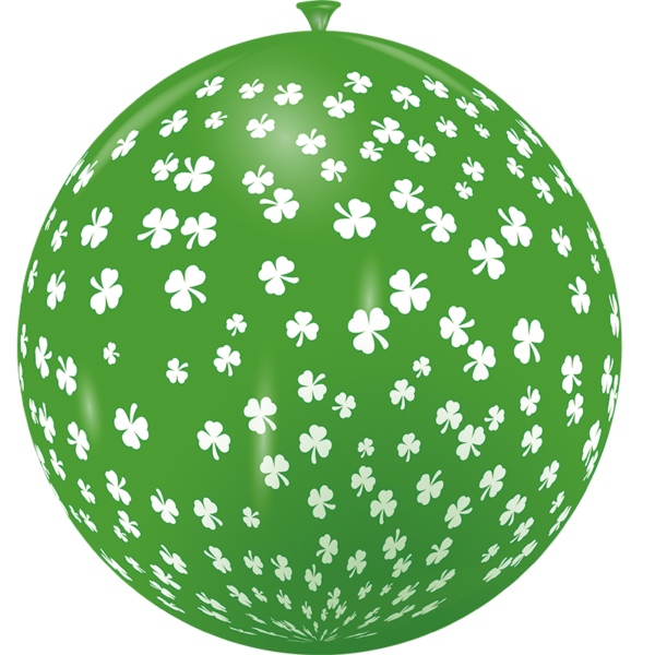 Ballon géant trèfles