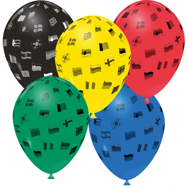 Ballon drapeaux