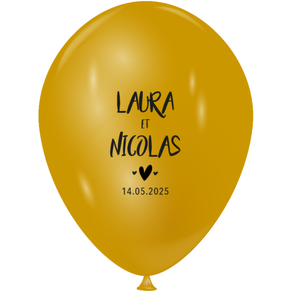 Forfait de 100 ballons métalliques Ø 30 cm