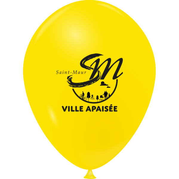 Ballon Ø 25/29 cm | 1 Face 1 Couleur | Mini 1000 pièces