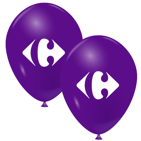 Ballon Ø 23 cm | 2 Faces 1 Couleur | Mini 100 pièces
