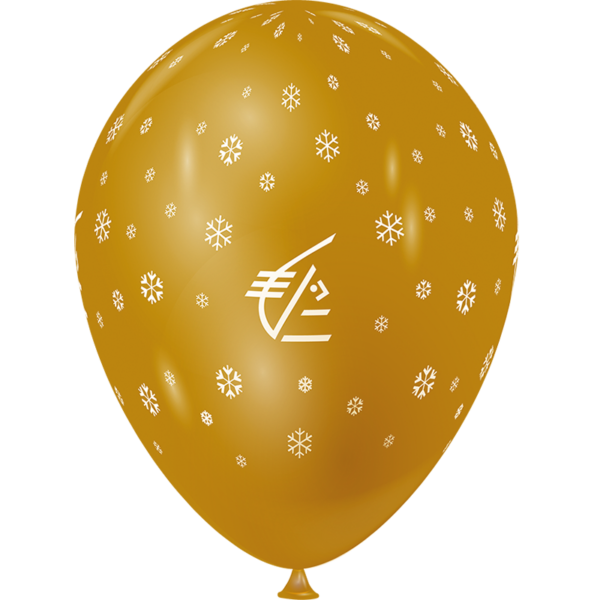 Ballon Ø 30/34 cm | 5 Faces 1 Couleur | Mini 1000 pièces